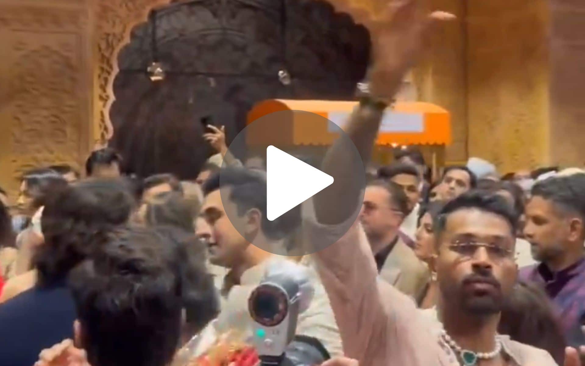 [Watch] Hardik Pandya Seeks Tequila Shots While Partying At Anant Ambani’s Wedding
